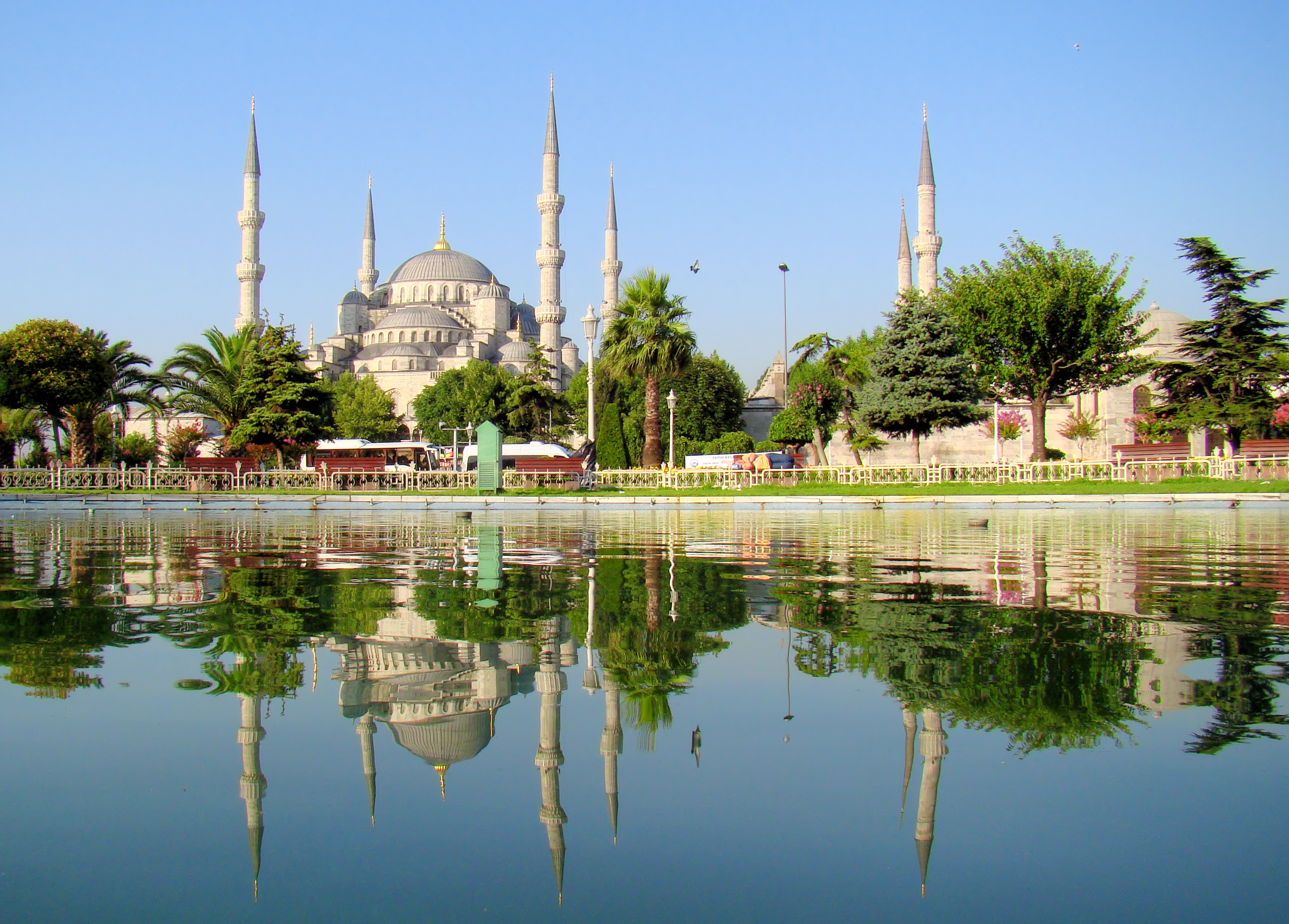 Blue Mosque Istanbul Mirrored