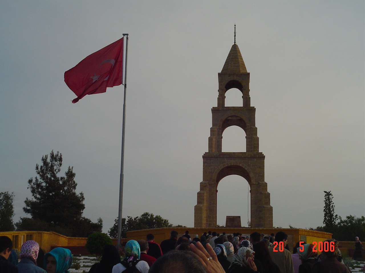 Canakkale turkish flag