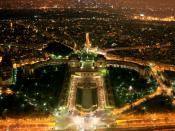 Paris night view 800x600