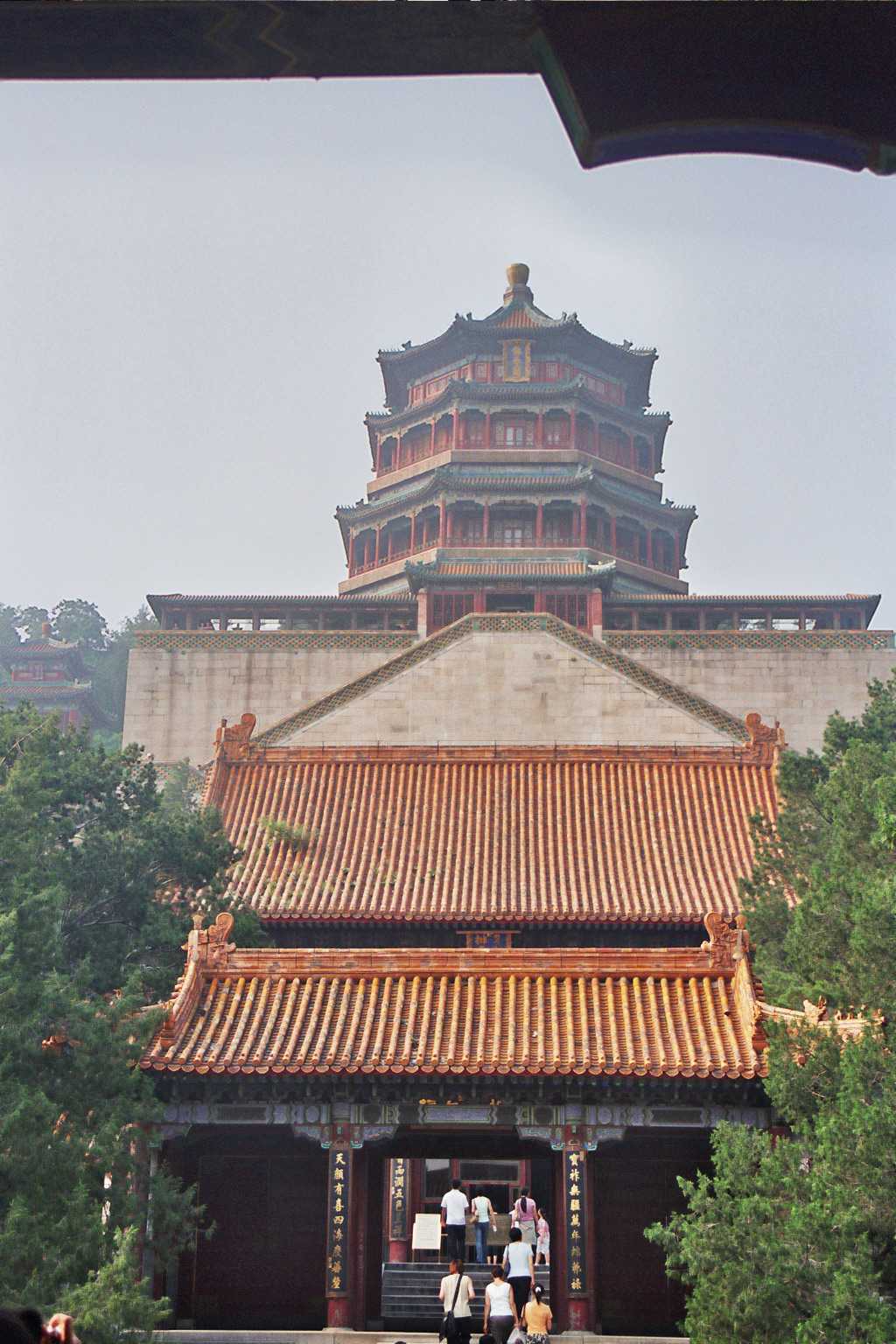 Beijing pagoda buda fragante palacio verano 1024 x 1536