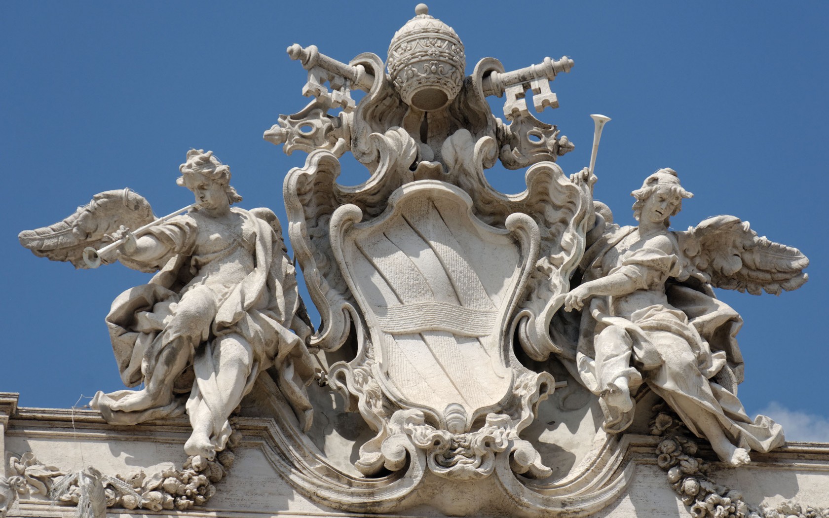 Coat of arms of Pope 1680x1050