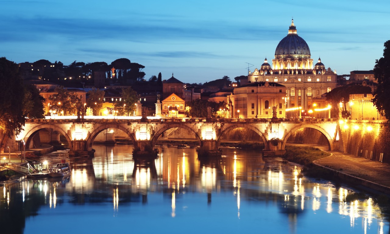 Rome Bridge 1280x768