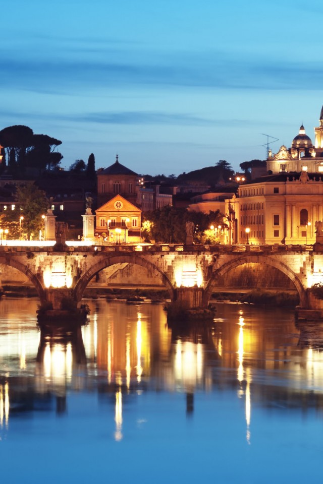 Rome Bridge 640x960
