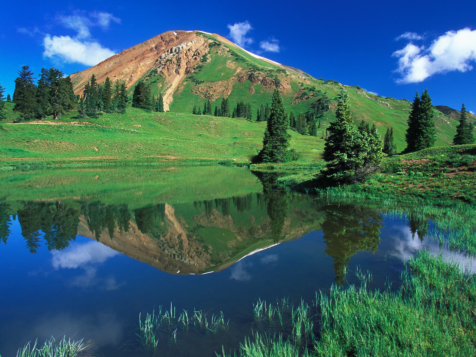 Alpine Pond Gunnison National Forest Colorado 1600 x 1200