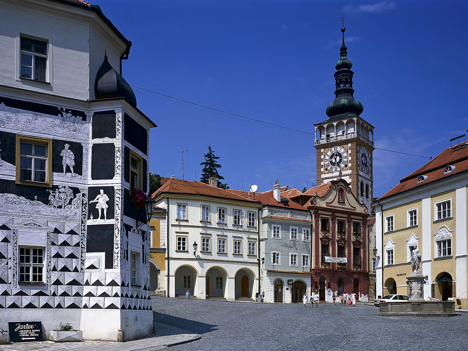 The Town of Mikulov South Moravia