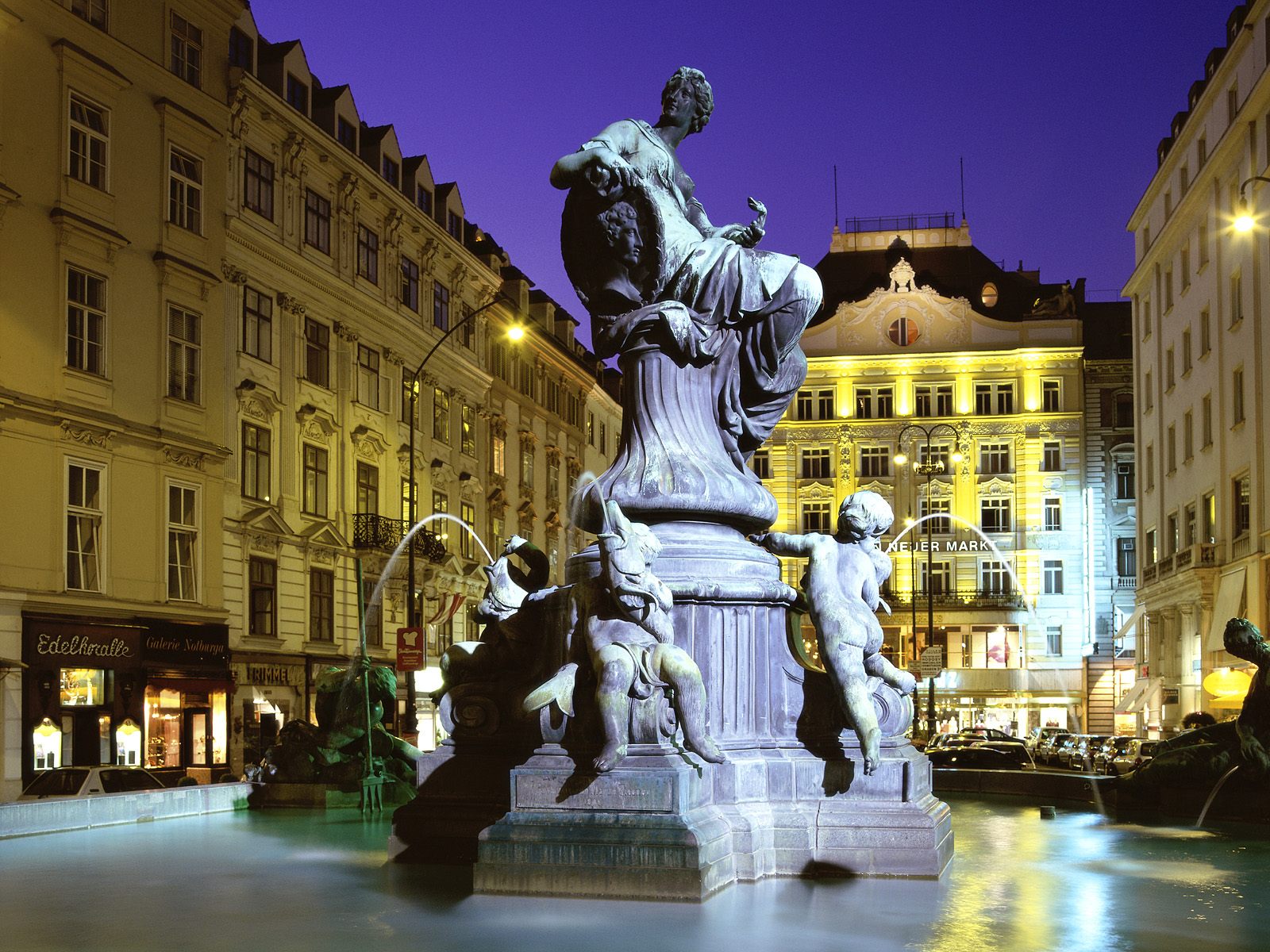 Donnerbrunnen Fountain Vienna