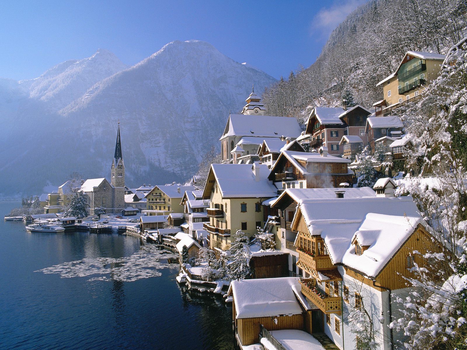 Hallstatt in Winter