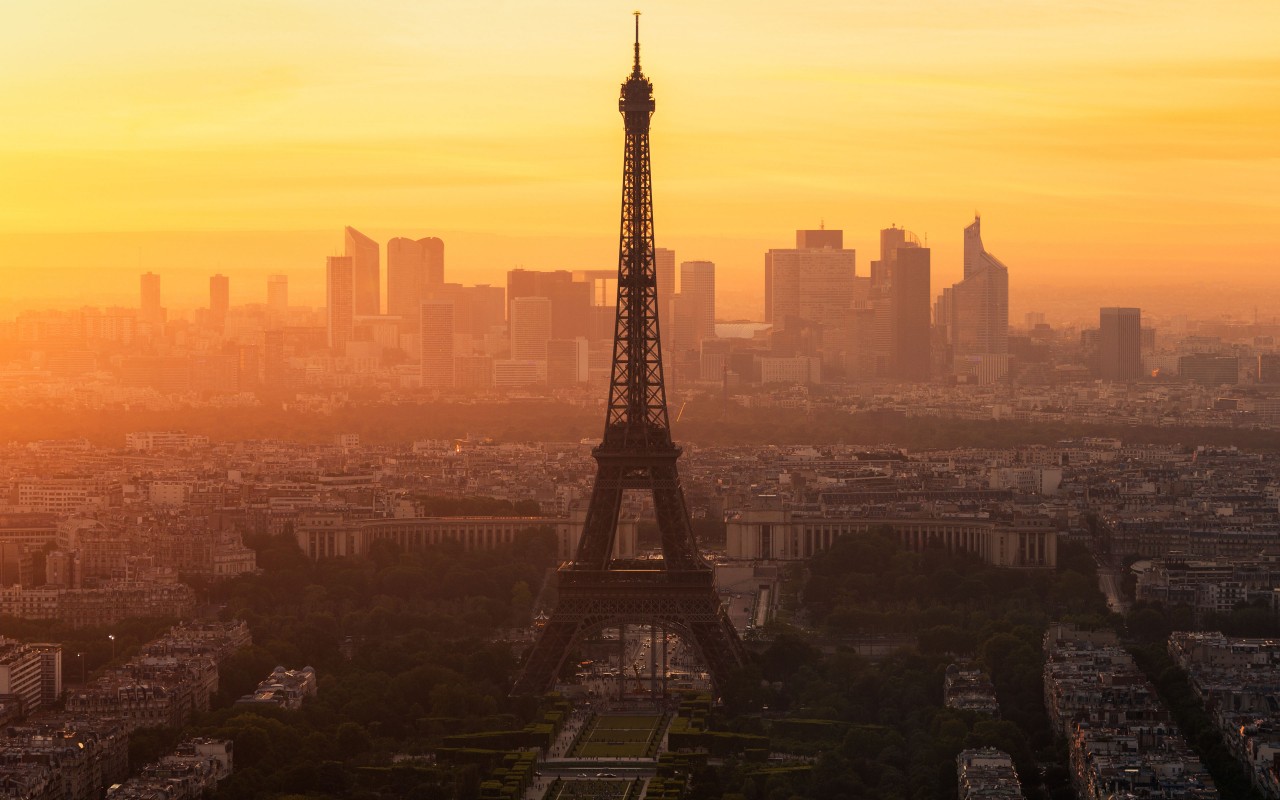 Paris morning 1280x800