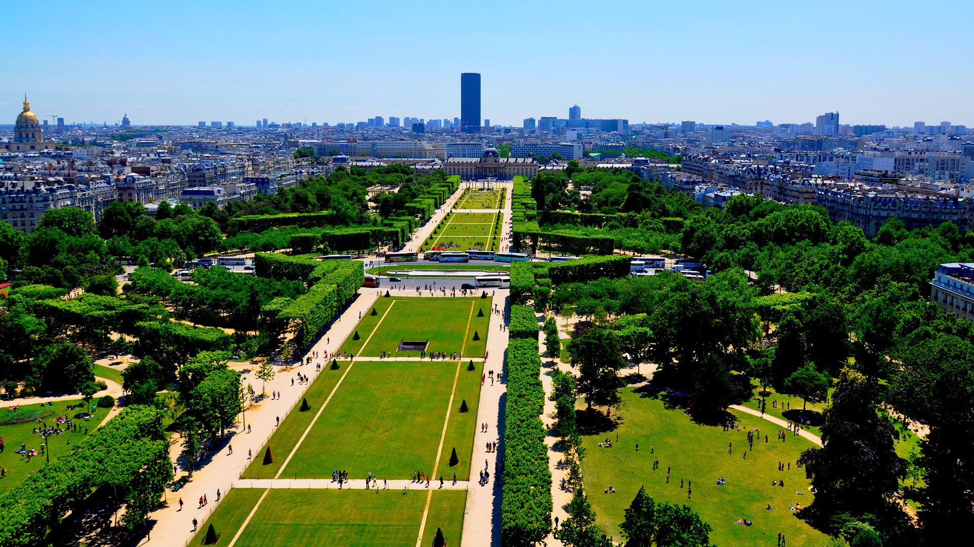 The Champ de Mars Park 1920x1080