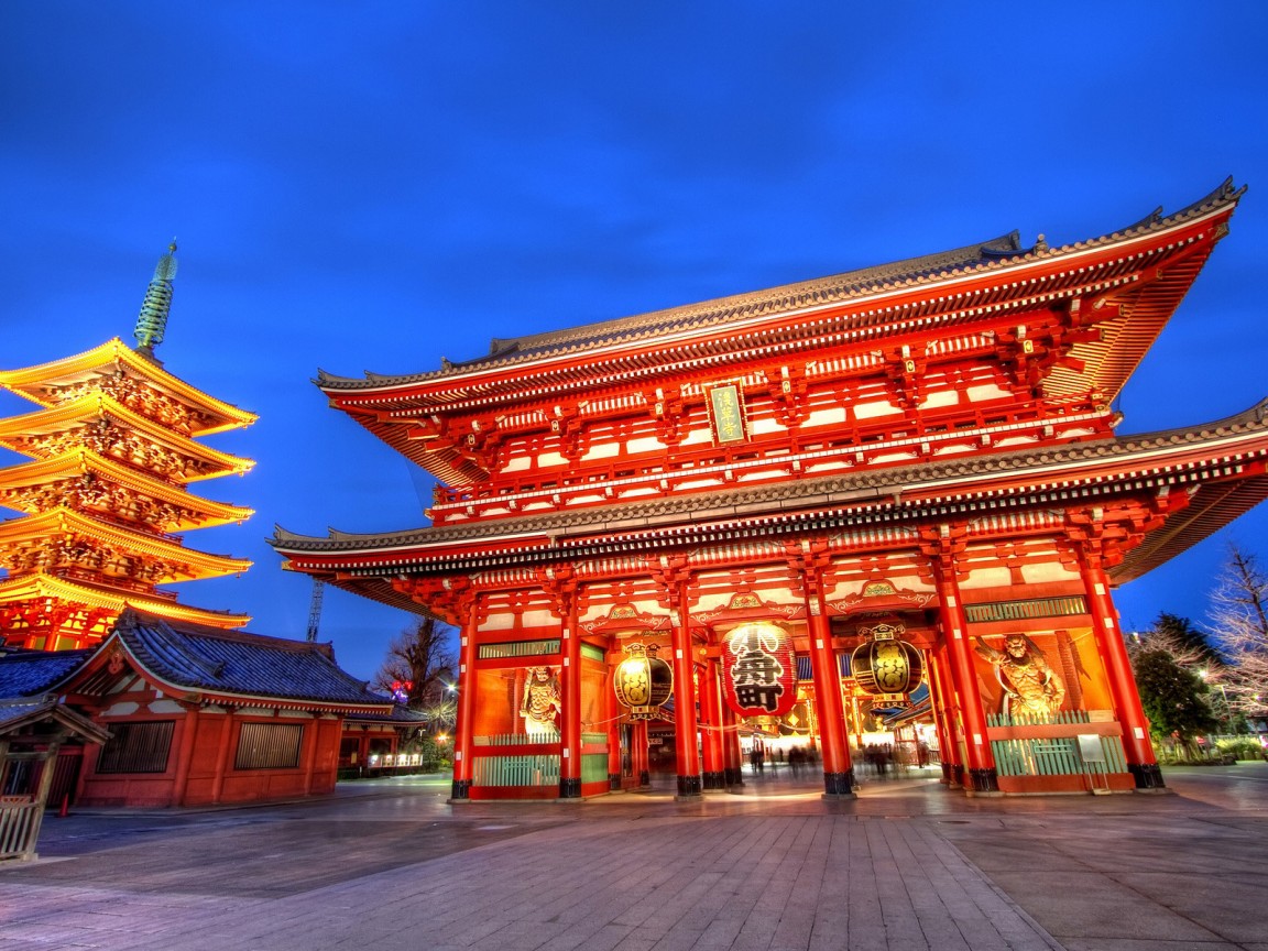 Tokyo temple 1152x864