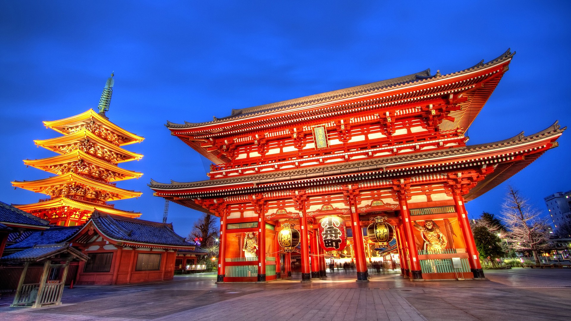 Tokyo temple 1920x1080