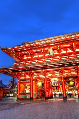 Tokyo temple 320x480