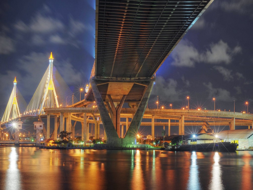 Bhumibol Bridge 1024x768