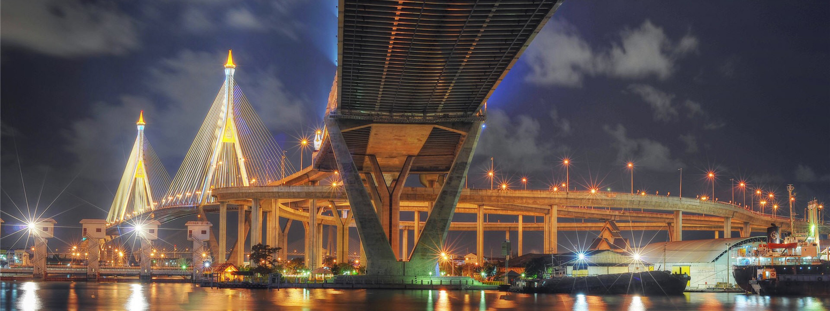 Bhumibol Bridge 3200x1200