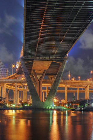 Bhumibol Bridge 320x480