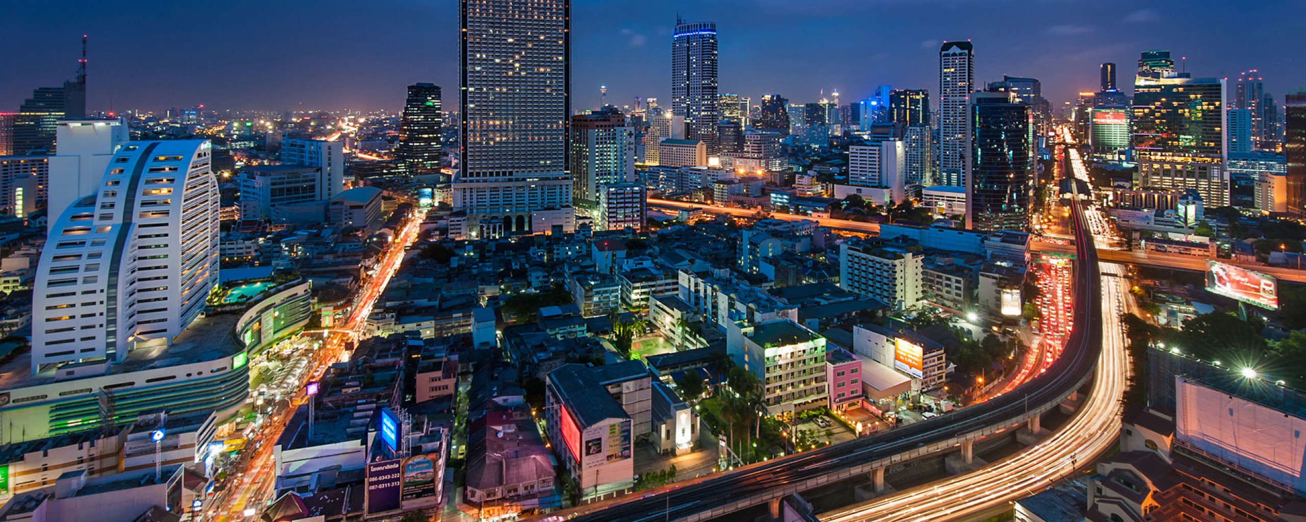 Bangkok thailand 2560x1024