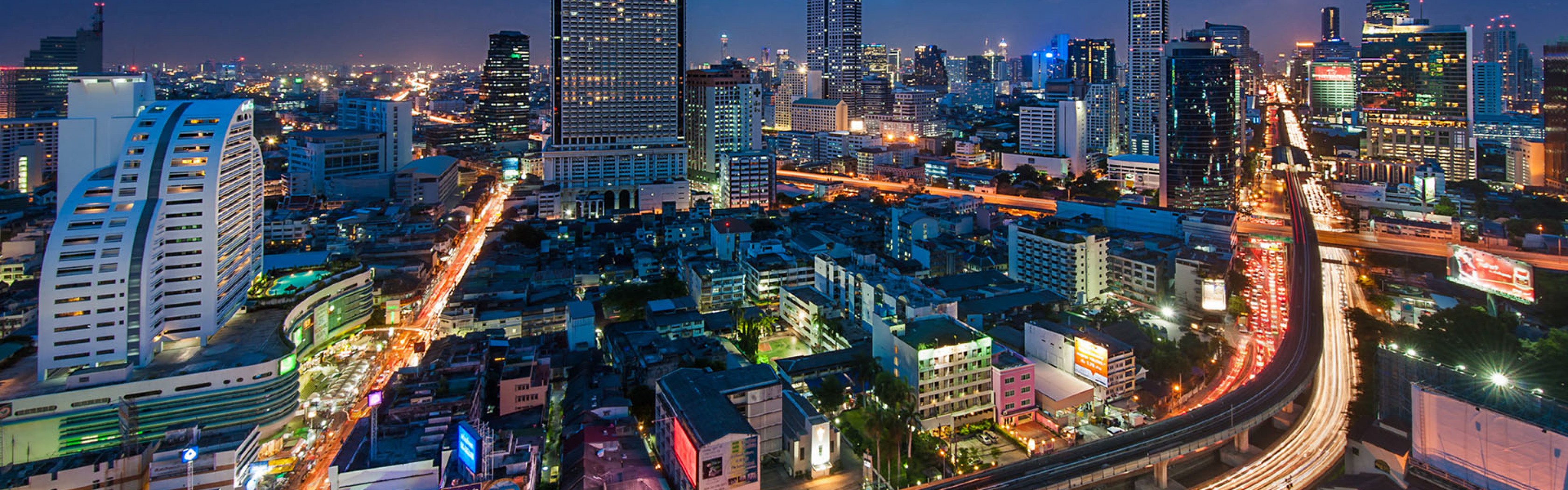 Bangkok thailand 3360x1050