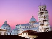 rome Leaning Tower of Pisa Italy 1024 x 768