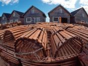 Fishing Huts and Lobster Traps Prince Edward Island