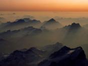 Misty Peaks Alps