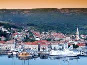 Port of Jelsa Hvar Island