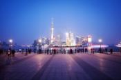 Shanghai bund night scene