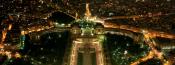 Paris night view 3200x1200